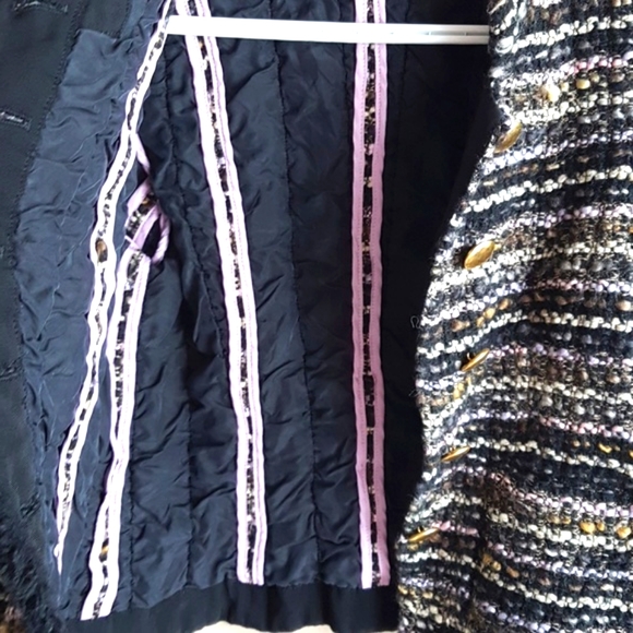 SONIA BOGNER Germany Boucle Tweed Jacket Size 38 or 8 - Picture 7 of 10